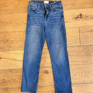 Frame Le High Straight Jean Size 27